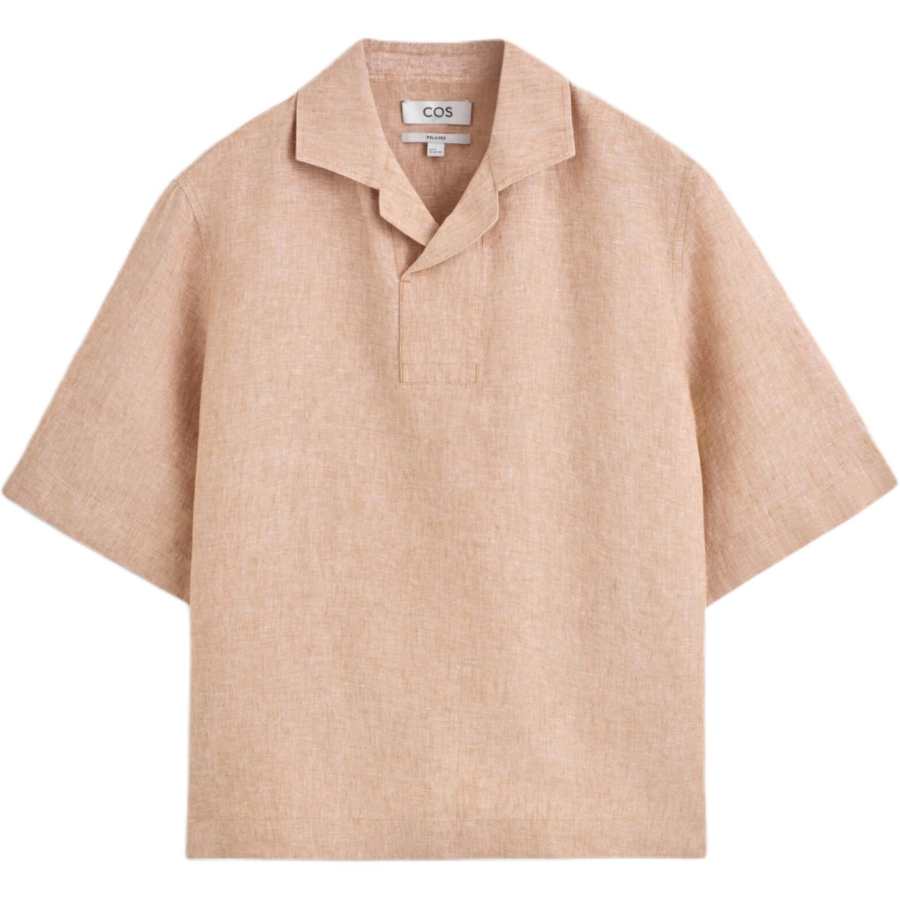 COS COS Shirts Men's Orange Lapel Moderate Other