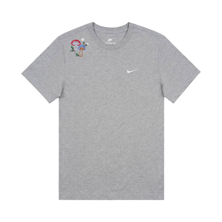 Nike Nike T Shirts Unisex Gray Crew Neck Moderate