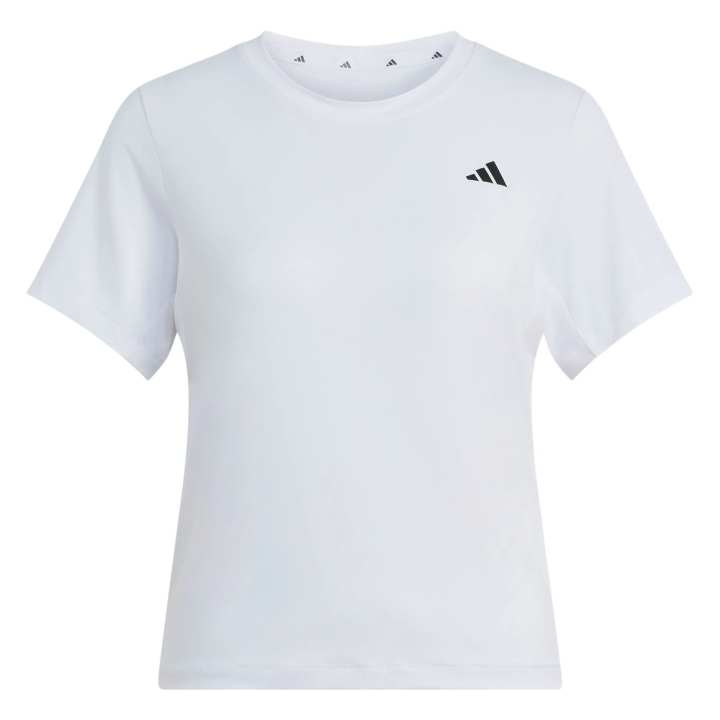 Adidas Adidas ESSENTIALS Quick Dry T Shirts Women's White Crew Neck Moderate