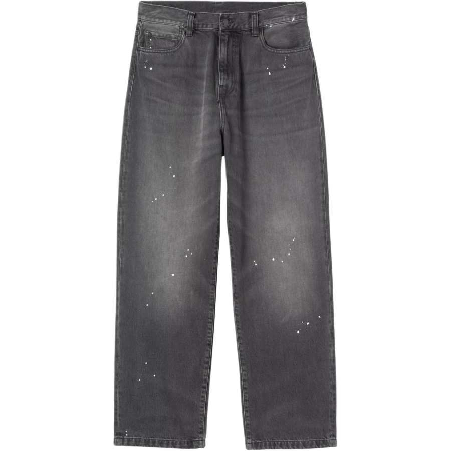 Carhartt WIP Jeans Unisex Black Thickened Tapered Pants