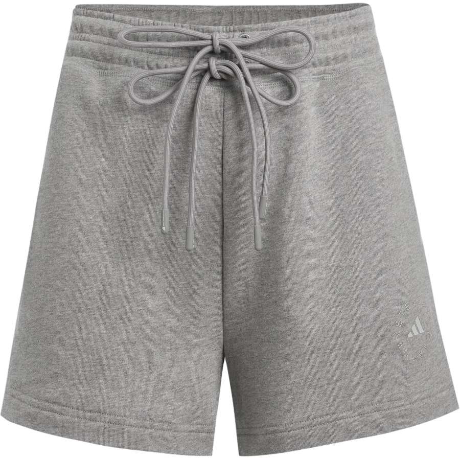 Adidas Adidas X Stella McCartney Stella McCartney Sports Shorts Women's Medium Heather Gray/White Moderate
