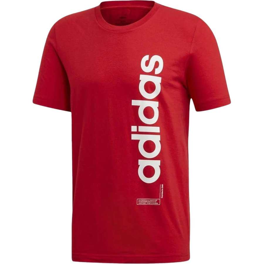 Adidas Adidas T Shirts Men's Red Crew Neck