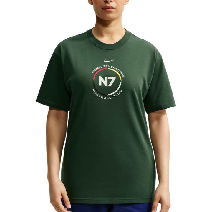 Nike Nike Sportswear T Shirts Unisex Fir Crew Neck Moderate