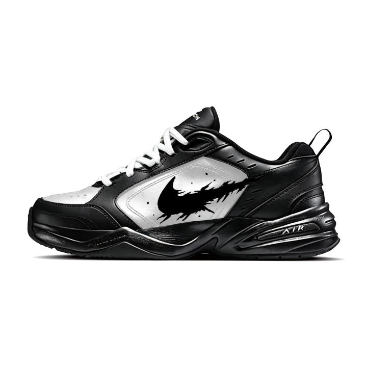 Nike Nike Air Monarch 4 Chunky Sneakers Unisex Low Top Black