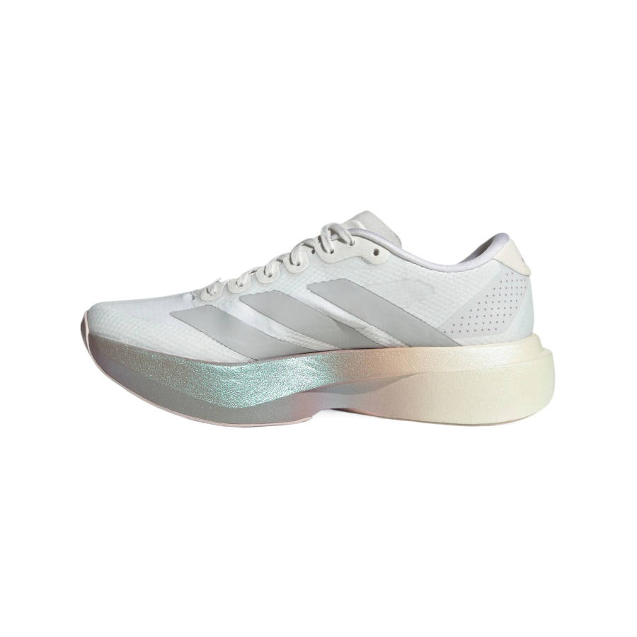 Adidas Adidas Adizero Evo SL Running Shoes Women's Low Top Crystal White/Light Gray/Dark Purple Metal