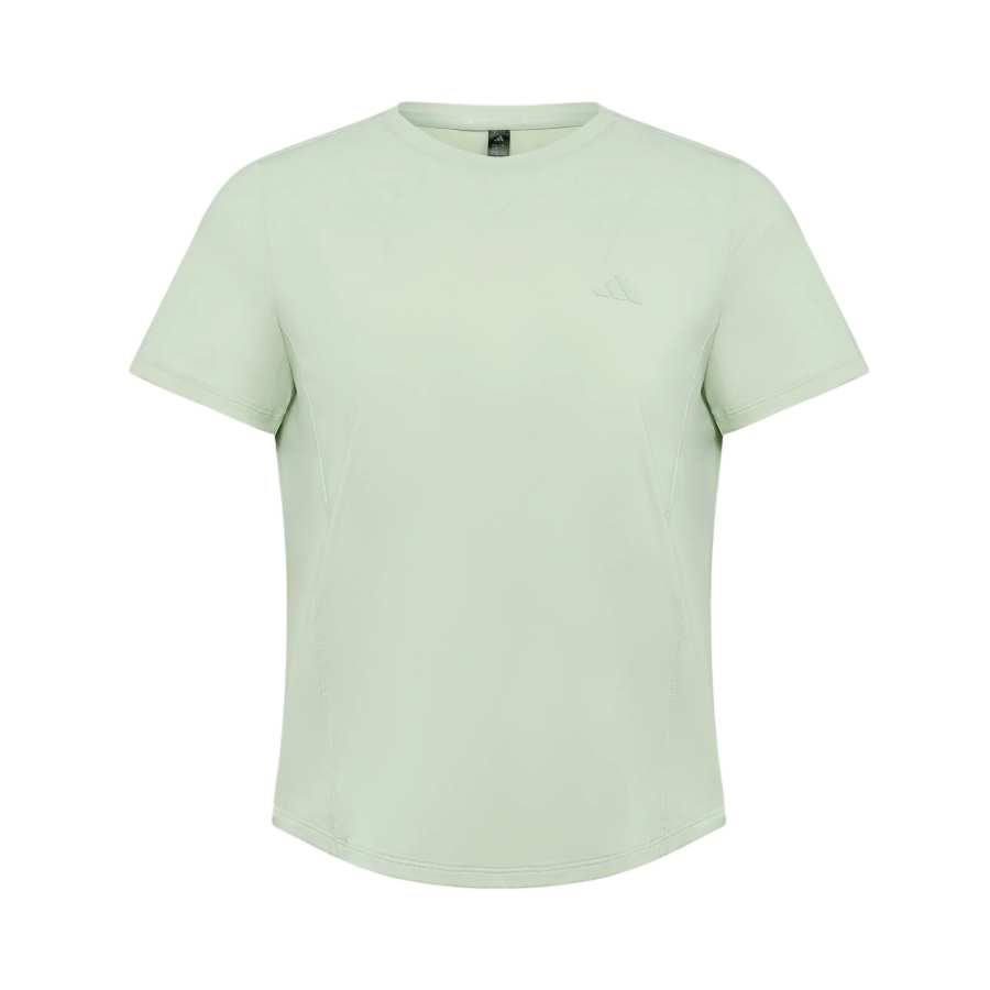 Adidas Adidas T Shirts Women's Linen Green Crew Neck Moderate