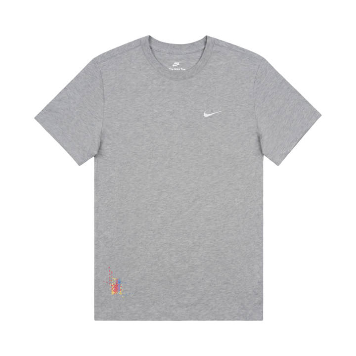 Nike Nike T Shirts Unisex Gray Crew Neck Moderate