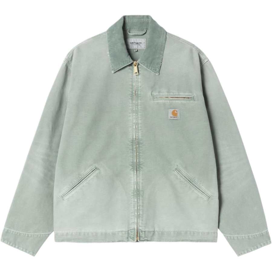 Carhartt WIP Jackets Unisex Shady Cool Green Lapel Thickened Other