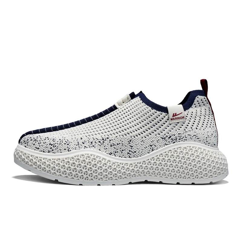 WARRIOR Casual Shoes Men's Low Top Beige Blue/Gray Black/Orange Gray/Black Gray