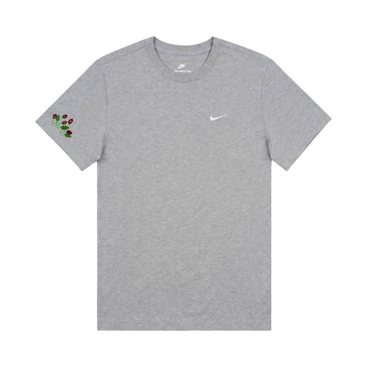 Nike Nike T Shirts Unisex Gray Crew Neck Moderate