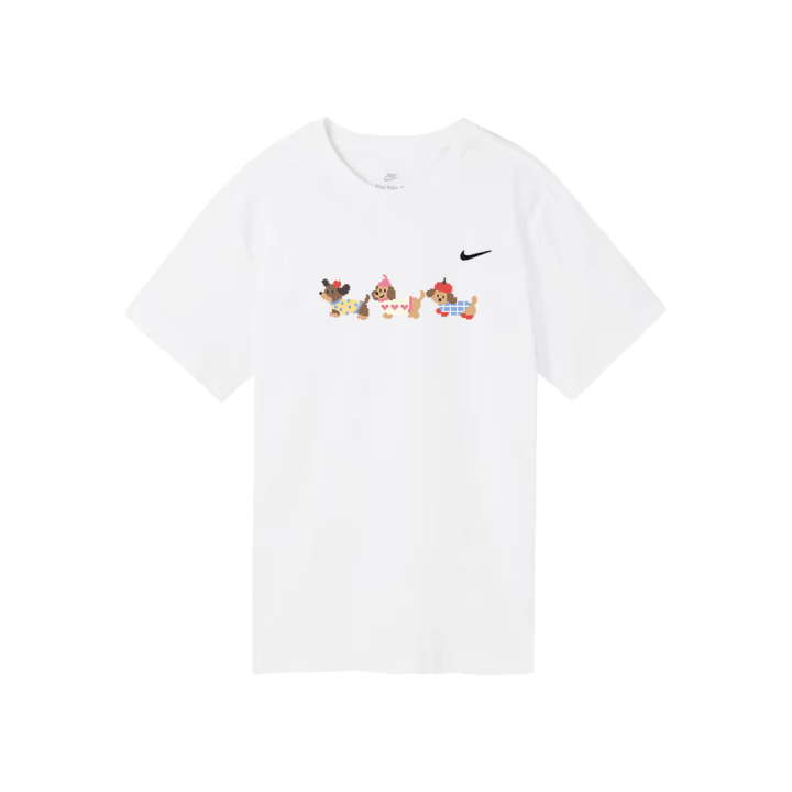 Nike Nike Sportswear T Shirts Unisex White Crew Neck Moderate