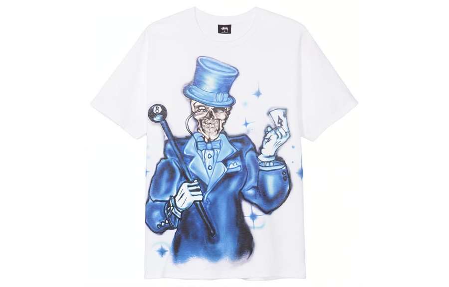 Stussy T Shirts Men's Crew Neck Moderate