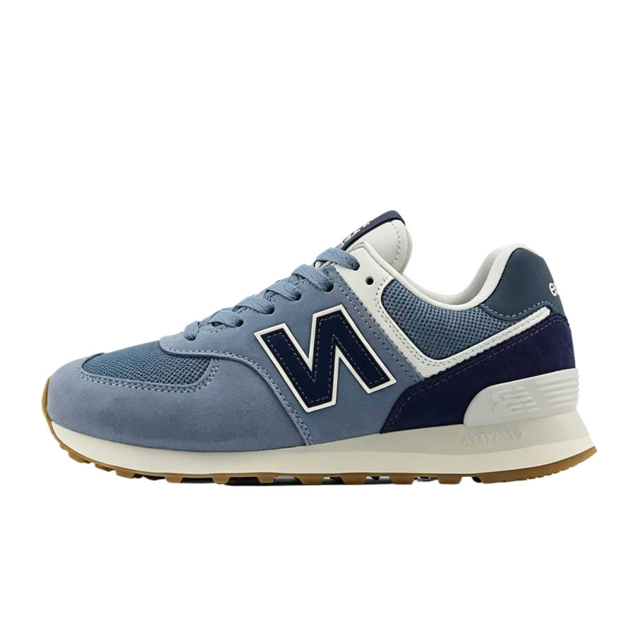 New Balance New Balance NB 574 Training Shoes Women's Low Top Marine Blue & Light Arctic Gray