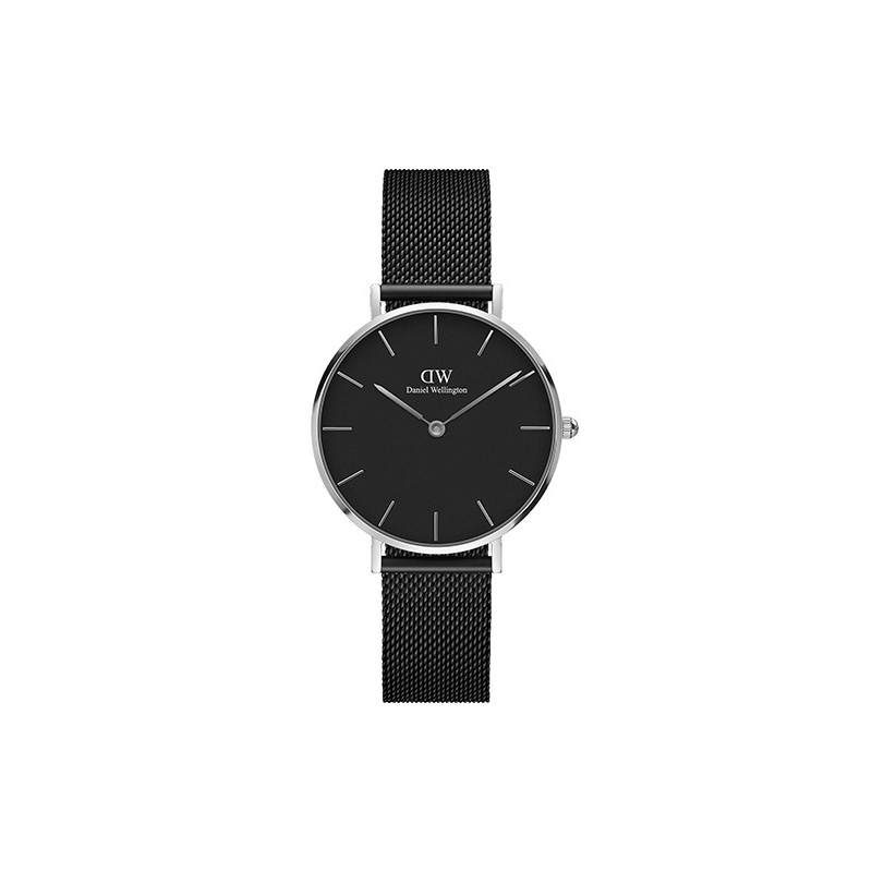 DW/DanielWellington Daniel Wellington Wrist Watches Quartz Movement Stainless Steel Watchband 32mm Black Dial Unisex 30m Water Resistant