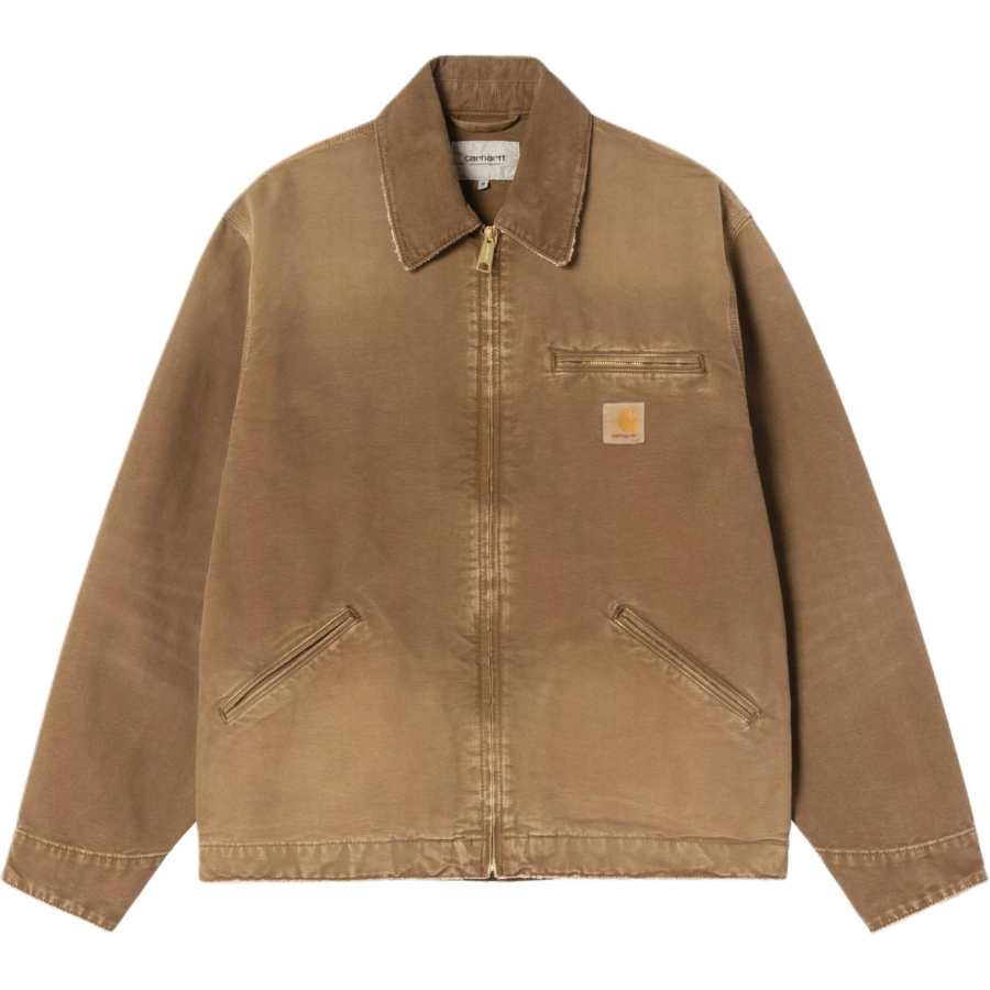 Carhartt WIP Jackets Unisex Brown Lapel Thickened Other