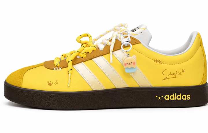 Adidas Adidas VL COURT 2.0 Skateboard Shoes Unisex Low Top Silver