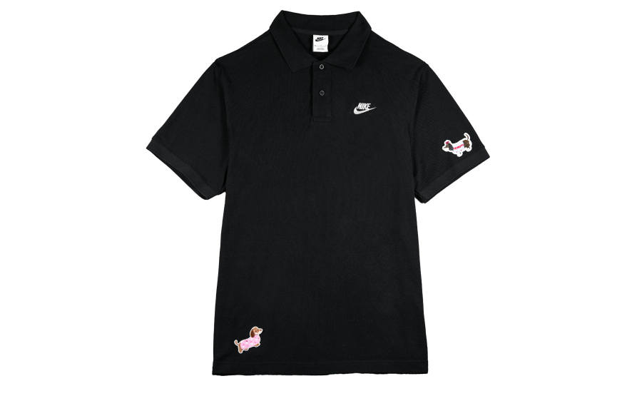Nike Nike Sportswear Polo Shirts Unisex Black Polo Collar Moderate Straight Fit