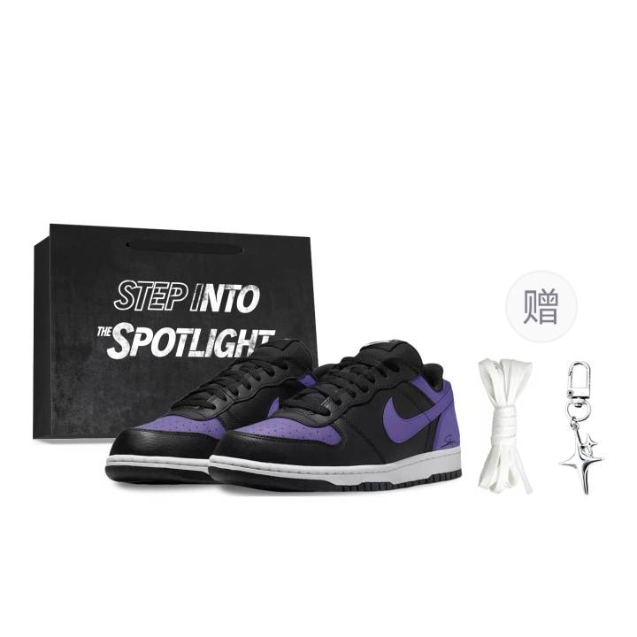Nike Nike Big Skateboard Shoes Unisex Low Top White/Gray/Black