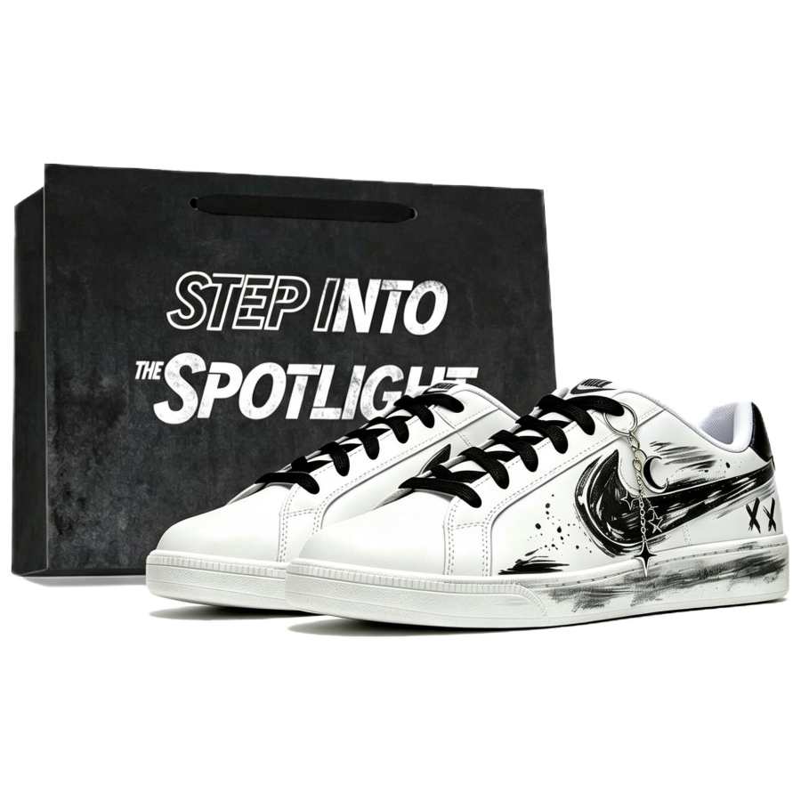 Nike Nike Court Royale Skateboard Shoes Unisex Low Top Black White