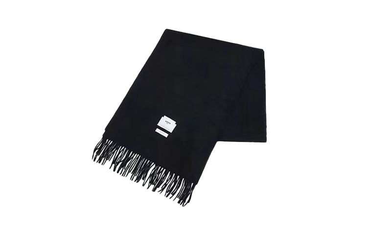 ADER ERROR Knit Scarves Unisex Black