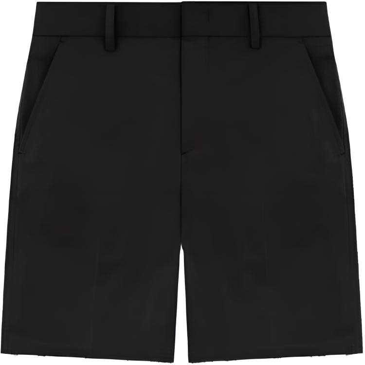 WE11DONE WE11DONE SS23 Casual Shorts Men's Black Moderate