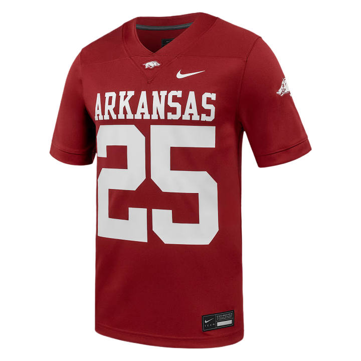 Nike Nike Arkansas Rugby Jerseys Men's Stanford Cardinal V Neck Moderate