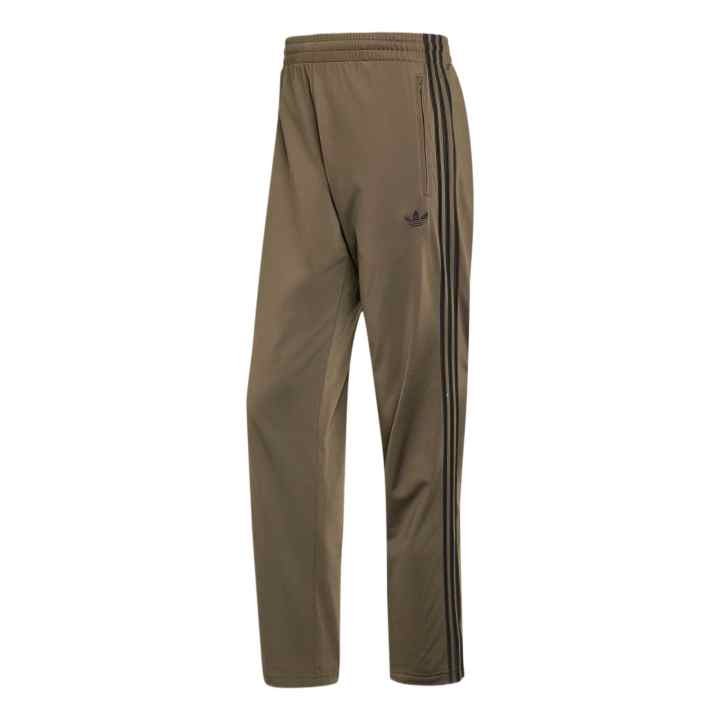 Adidas Adidas Knitted Sweatpants Men's Forest Moderate Straight Fit Pants