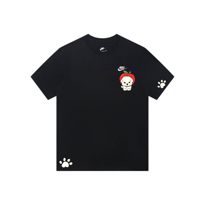 Nike Nike Sportswear T Shirts Unisex Black Crew Neck Thin