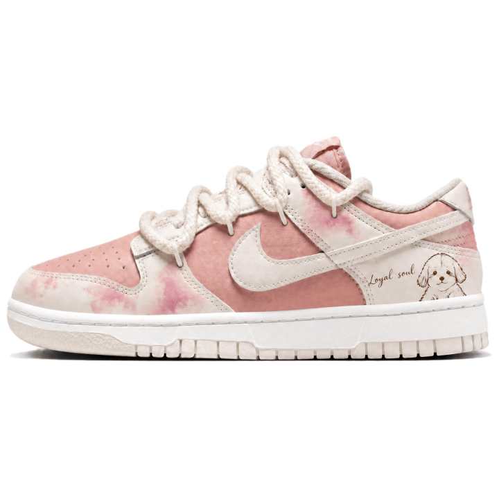 Nike Nike Dunk Skateboard Shoes Women's Low Top Milk White