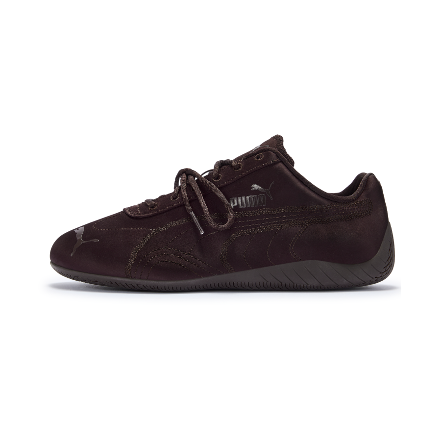 PUMA x Emmi Speedcat Coverage Balance Lightweight Low top Casual Shoes Women's Brown