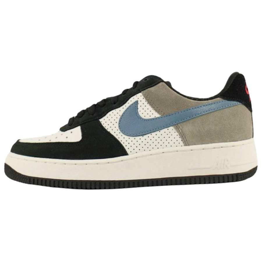 Nike Nike Air Force 1 Skateboard Shoes Men's Low Top White/Black/Gray/Blue