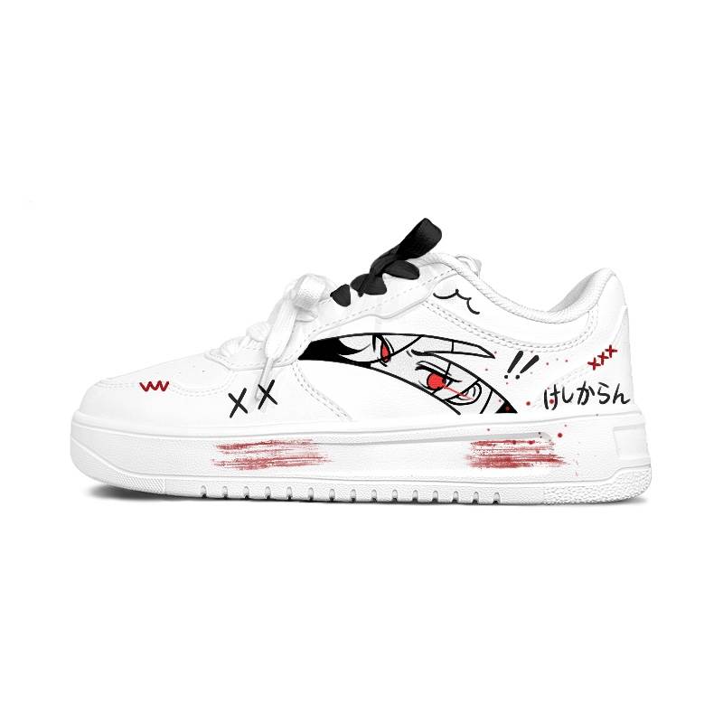 ANTA Skateboard Shoes Unisex Low Top White