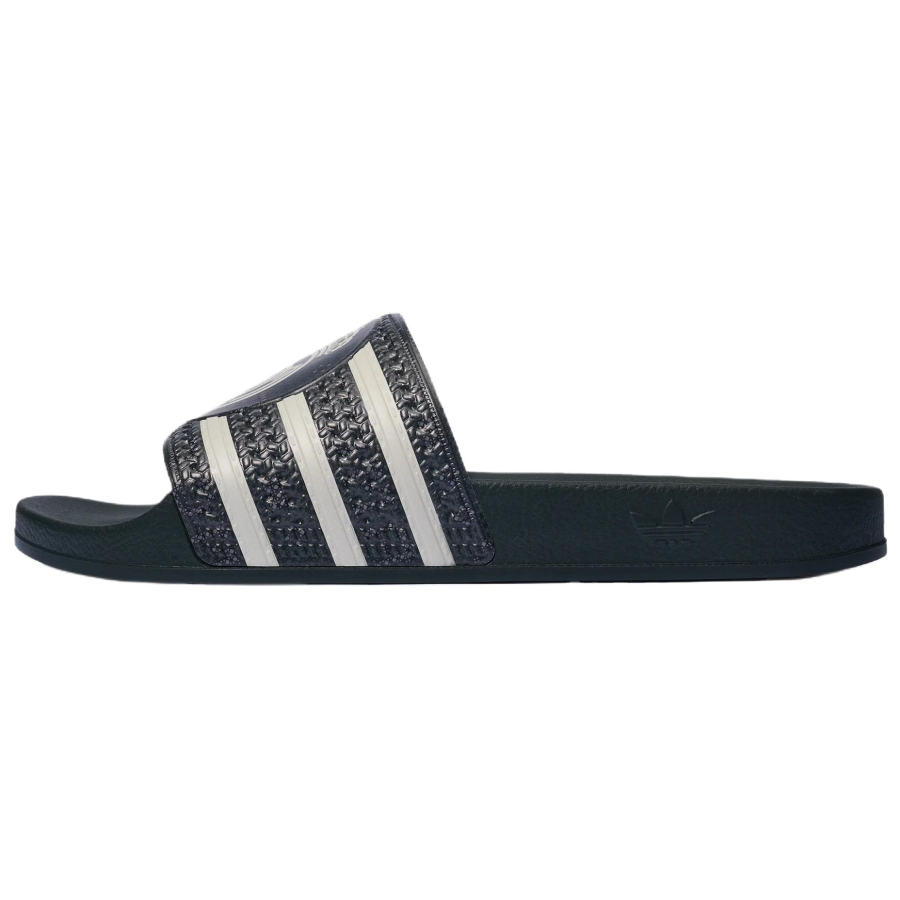 Adidas Originals Trefoil Slide Slippers Unisex Aurora Ivy Green/Ivory White