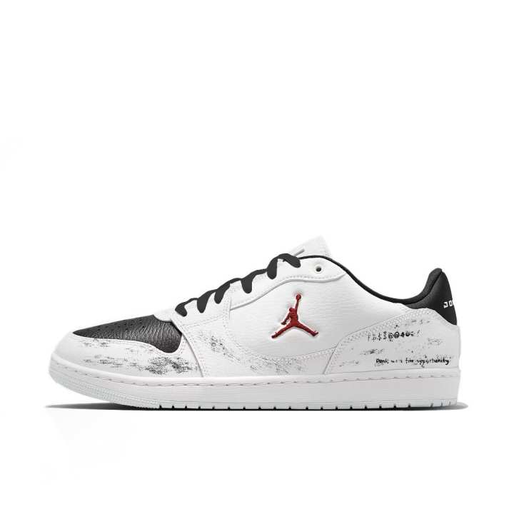 Jordan Jordan COURT CONNECT Skateboard Shoes Men's Low Top Black/White