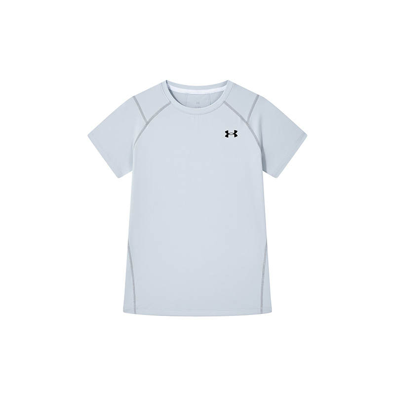 Under Armour Grade School T Shirts Crew Neck Moderate Stretch