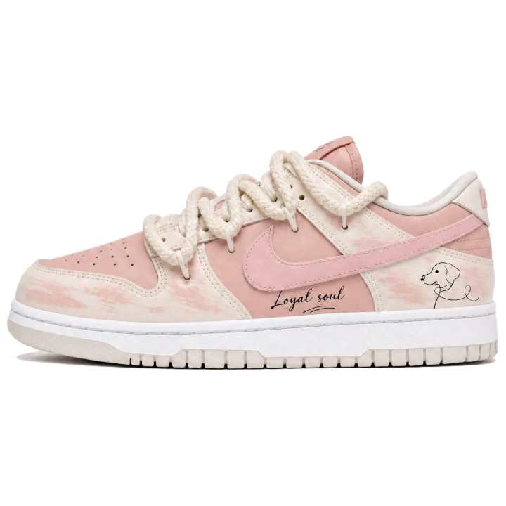 Nike Nike Dunk Skateboard Shoes Women's Low Top Milk White
