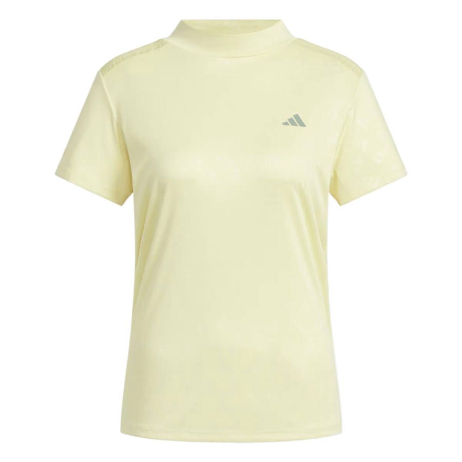 Adidas Adidas AEROREADY Golf Clothing Women's Pink Yellow Turtleneck Moderate
