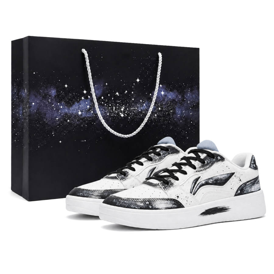 Li-Ning Li Ning Sycee Skateboard Shoes Men's Low Top Black