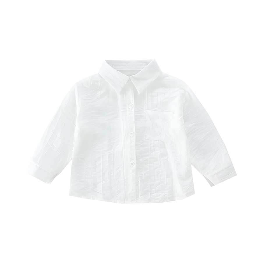 Disney Kids Sun Protection Clothing Polo Collar Thin Non Stretch