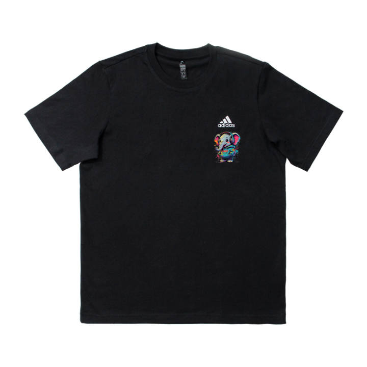Adidas Adidas MUST HAVES T Shirts Unisex Black Crew Neck Thin