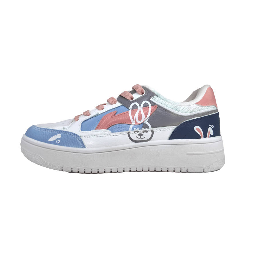 Li-Ning Li Ning Tianji Skateboard Shoes Unisex Low Top White Blue Pink Gray Multicolor