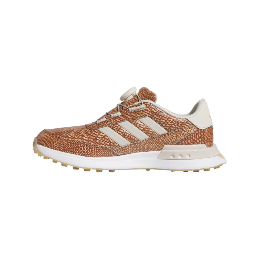 Adidas Adidas S2G Golf Shoes Women's Low Top Vintage Brown/Aluminum Oxide/Gold Metallic