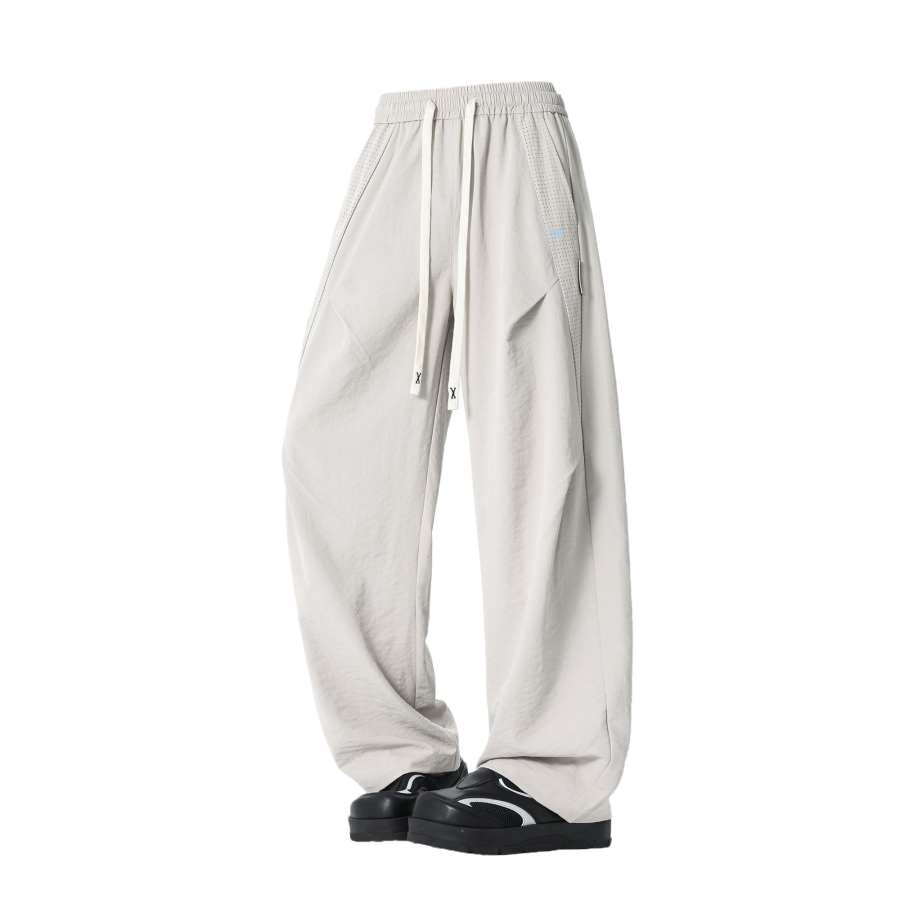 WARRIOR WARRIOR Suit Pants Unisex Thin Straight Fit Pants