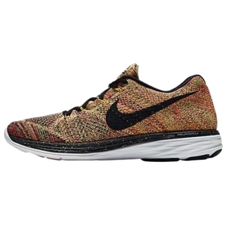 Nike Nike Flyknit Lunar 3 Running Shoes Unisex Rainbow