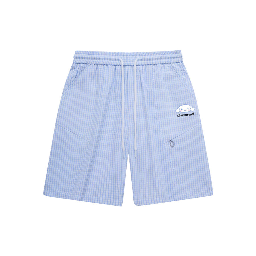 Sanrio Cinnamoroll Casual Shorts Unisex Thin Straight Fit Pants