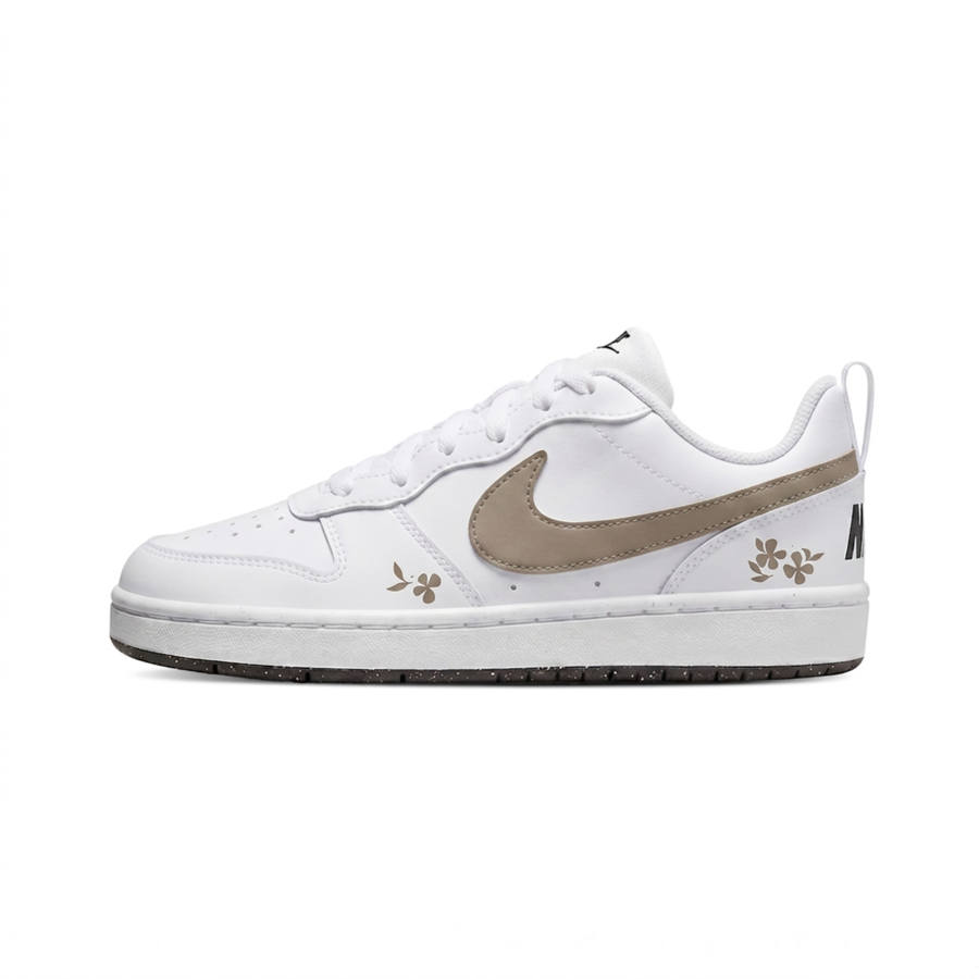 Nike Nike Court Borough Skateboard Shoes Unisex Low Top White/Brown