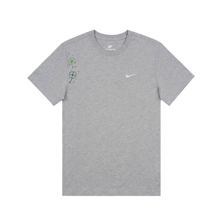 Nike Nike T Shirts Unisex Gray Crew Neck Moderate