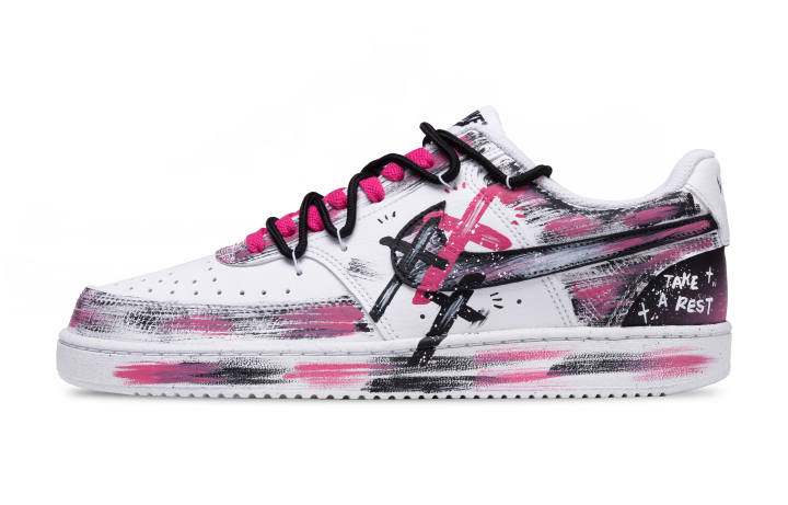Nike Nike Court Vision 1 Skateboard Shoes Unisex Low Top Pink