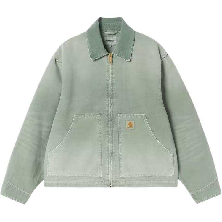 Carhartt WIP Jackets Unisex Shady Cool Green Lapel Thickened Other
