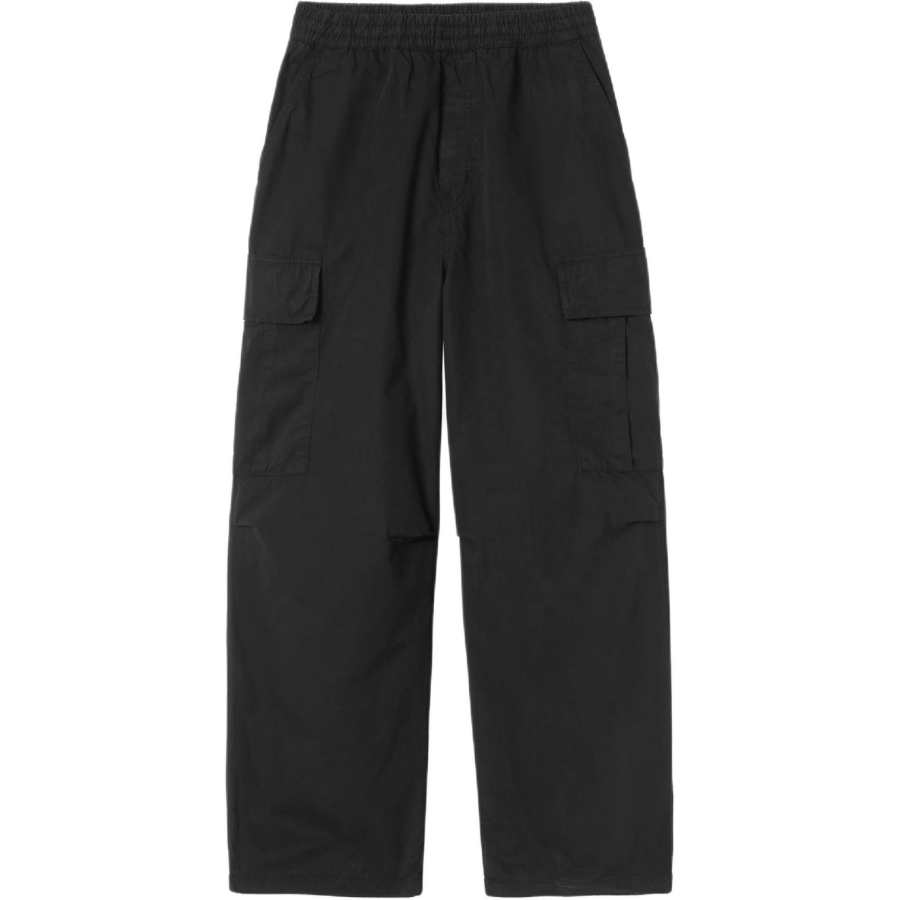 Carhartt WIP Cargo Pants Unisex Black Moderate Straight Fit Pants